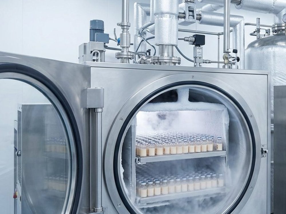 Pharmaceutical cold chain — CO₂ ultra-low temperature storage